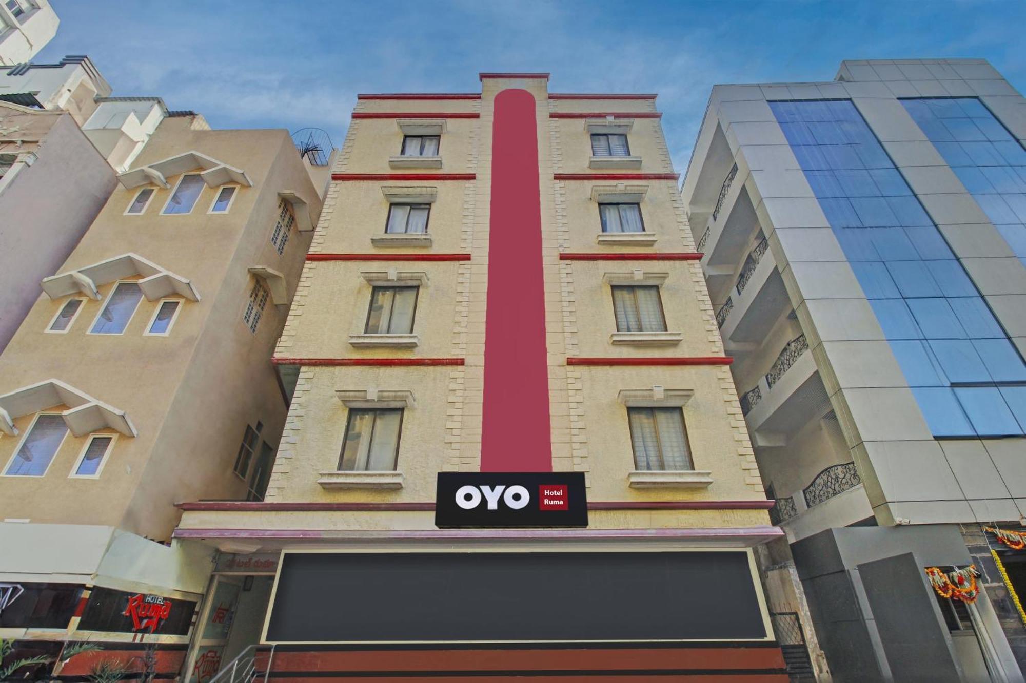 היידראבד Hotel O Ruma Near Nampally Railway Station מראה חיצוני תמונה